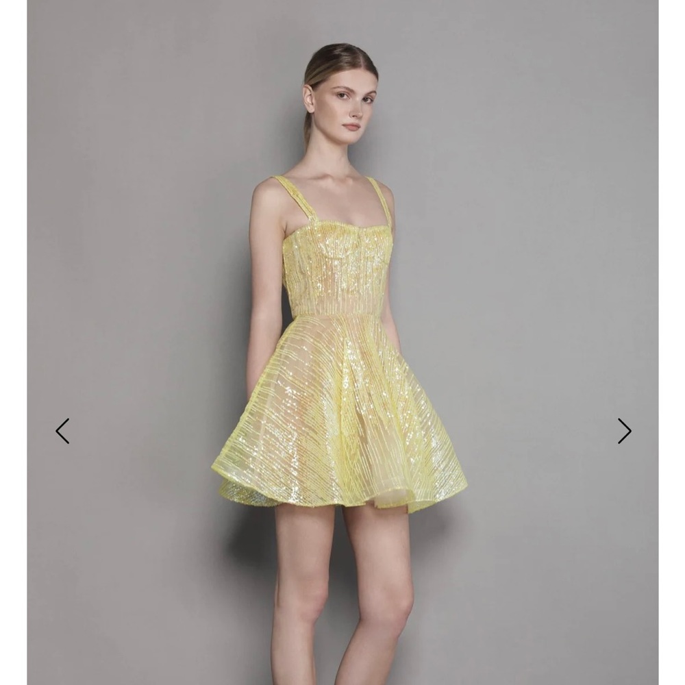 Bronx and Banco Yellow Dress Size XS